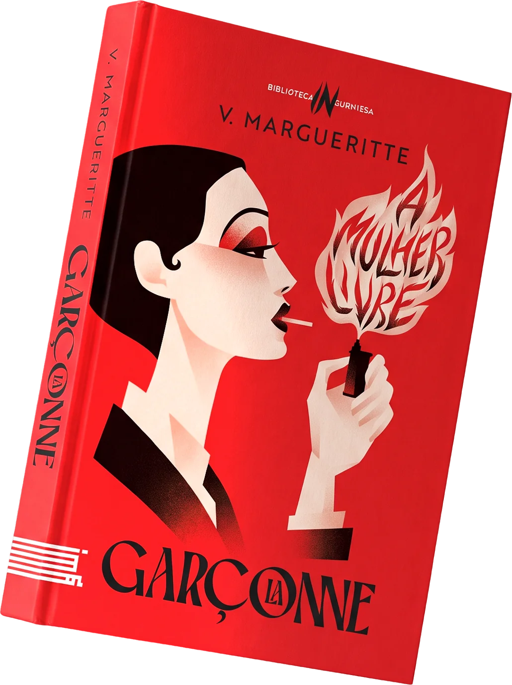 La garçonne, de Victor Margueritte, em capa dura
